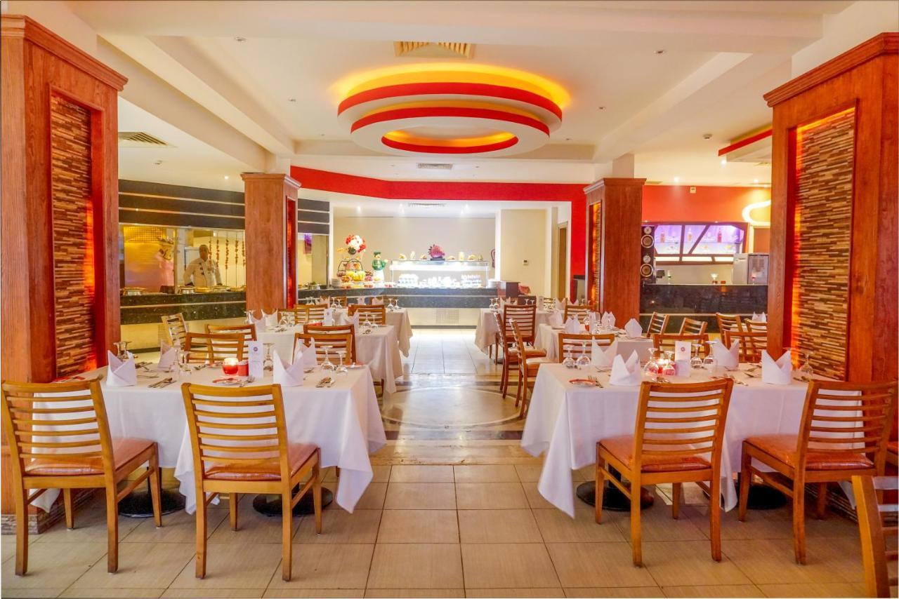 沙姆沙伊赫 Charmillion Club Aquapark酒店 外观 照片 The interior of the restaurant